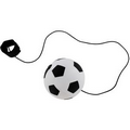 Blank 2.5" Diameter Soccer Ball Yo-Yo Stress Reliever